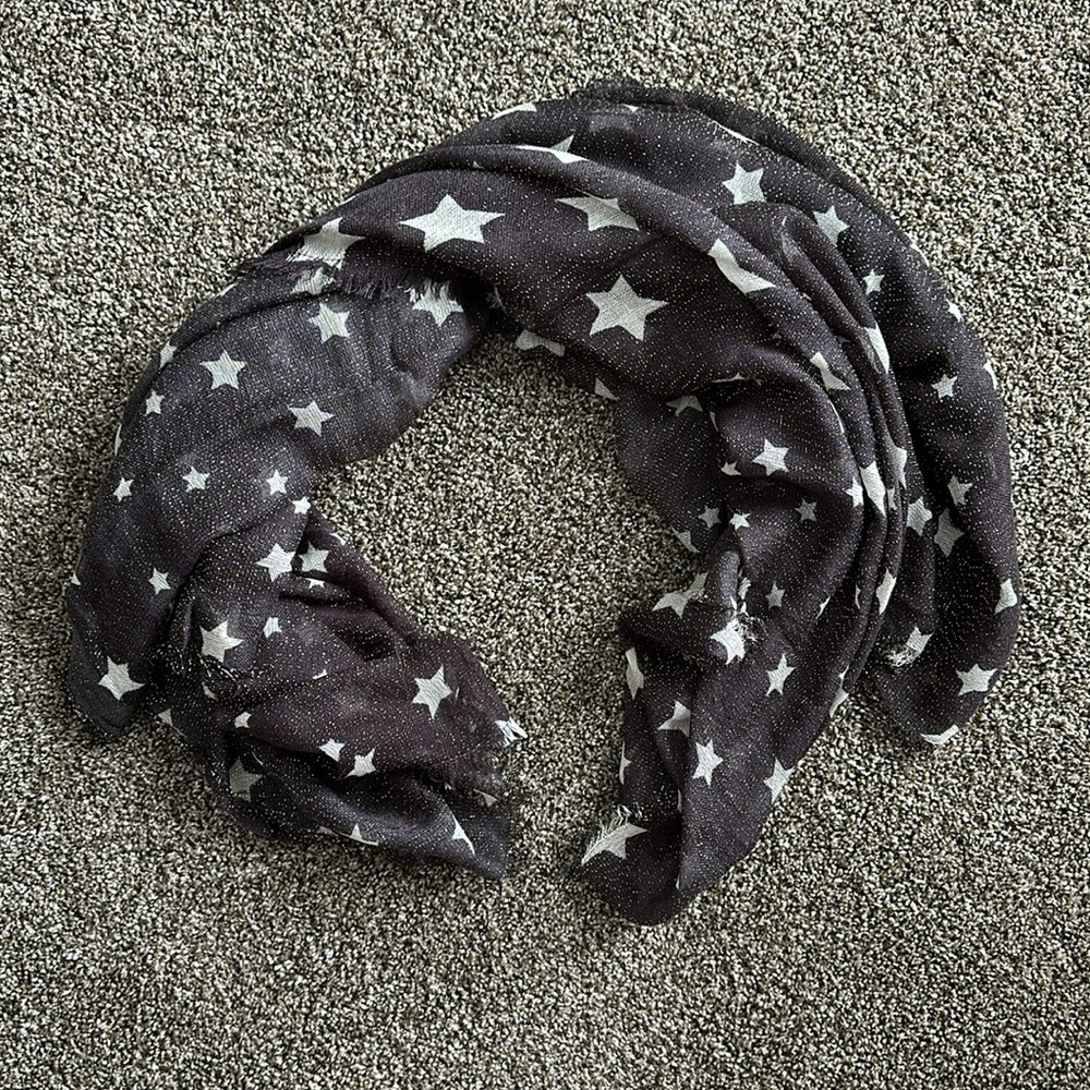 American Eagle Star Sparkle Scarf